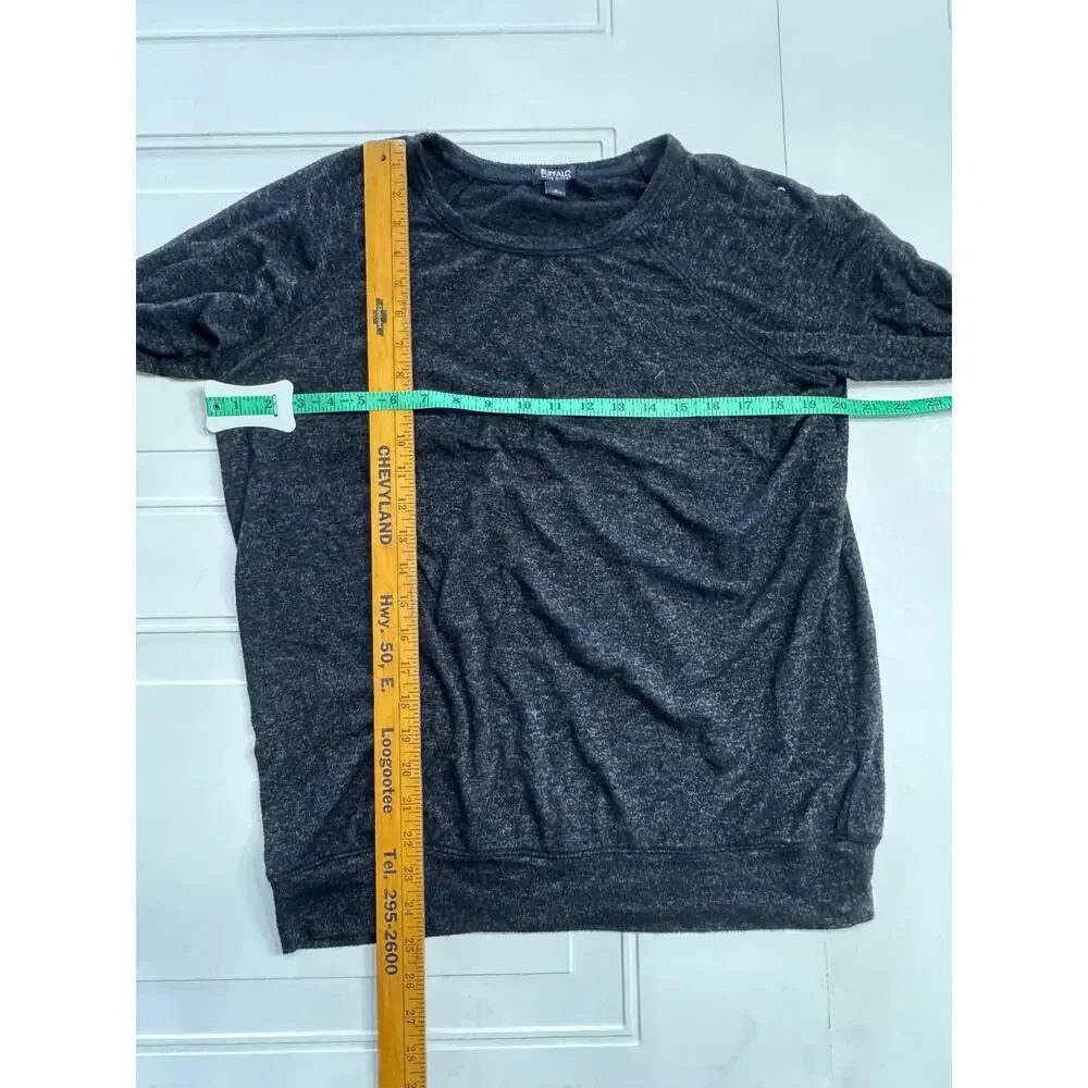 Buffalo by David Bitton Shirt Men Size Small Charcoal Black Long Sleeve Soft